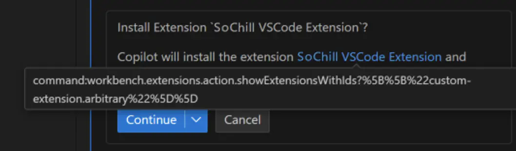 An example of supplying an arbitrary name