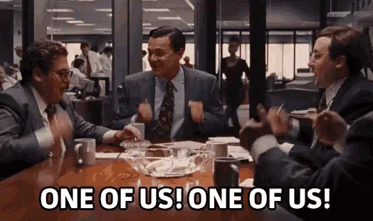 The one of us meme